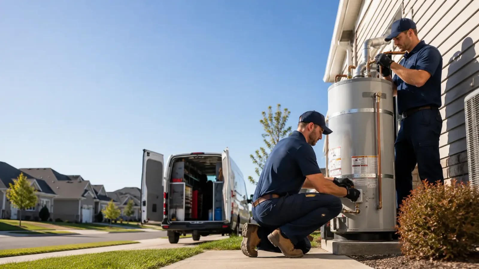 Water Heater Installation in Melvin, TX
